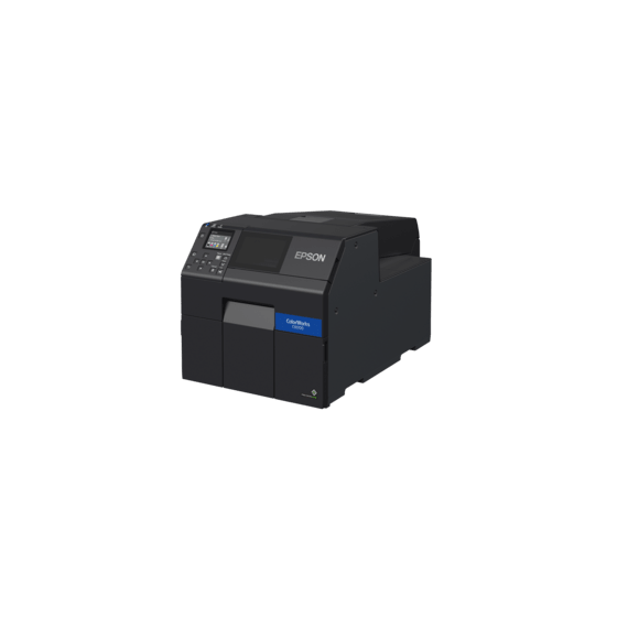 Epson ColorWorks CW-C6000Ae, massicot, écran, USB, Ethernet, noir