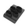 Tasse adaptateur pour station de charge de batterie Zebra, 4 emplacements (CR6080-BA40004WW)