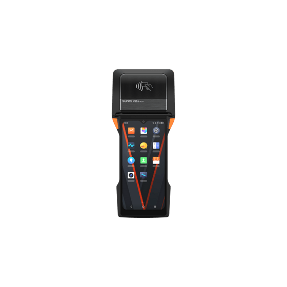 SUNMI V2s PLUS, GPS, USB-C, BT, WiFi, 4G, NFC, Android, GMS
