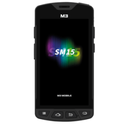 M3 Mobile SM15 X, 2D, MR, SE4750, BT (BLE), Wi-Fi, 4G, NFC, GPS, GMS, ext. bat., Android