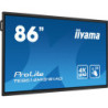 iiyama ProLite IDS, 217,4 cm (85,6''), infrarouge, 4K, USB, USB-C, RS232, Ethernet, WiFi, Android, en kit (USB), noir