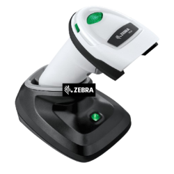 Zebra DS2278, BT, 2D, USB, station d'accueil et Câble USB, Blanc