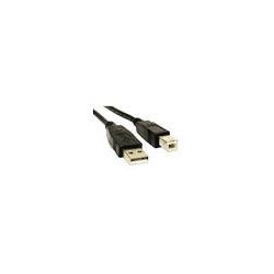 Câble USB (A/B), 5 m, noir...