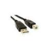 Câble USB (A/B), 5 m, noir (USB5BF)
