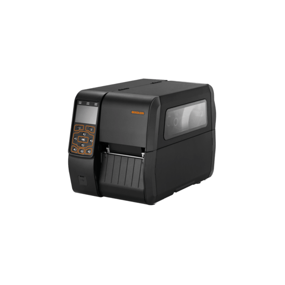 Bixolon XT5-40, 8 pts/mm (203 dpi), ré-enrouleur, RTC, écran, USB, USB Host, RS232, Ethernet, noir