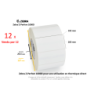12 x rouleaux d'étiquettes 102x203mm, type Z-Perform 1000D