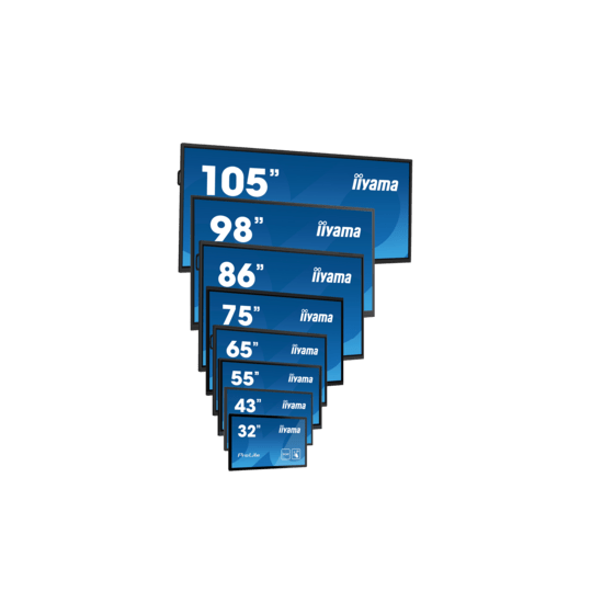 iiyama ProLite T4362AS-B1 Android, 109,2 cm (43''), capacitif projeté, 4K, noir