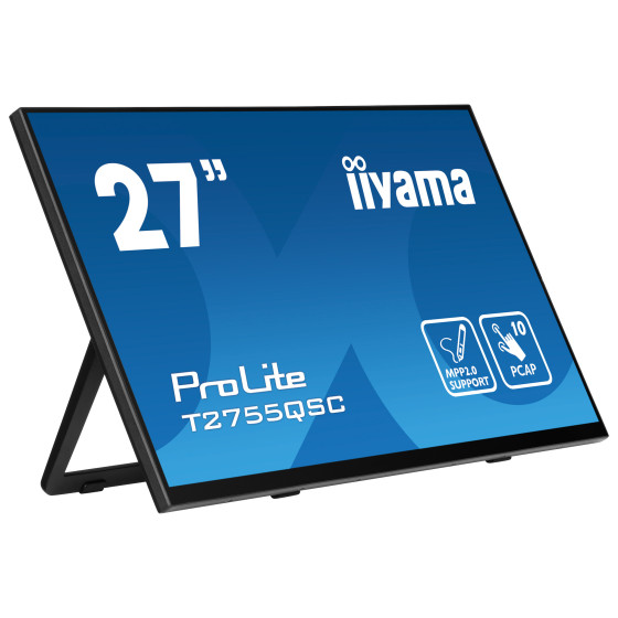 iiyama ProLite T2755QSC-B1, 68,6 cm (27''), capacitif projeté, USB, en kit (USB), noir