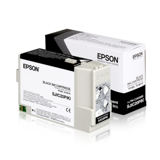 Cartouche d'encre Epson C3400 (NOIR) SJIC20(K)