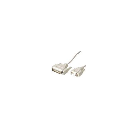 Câble Imprimante RS-232, blanc