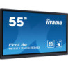 iiyama ProLite IDS, 139 cm (55''), PureTouch-IR, 4K, USB, USB-C, BT, Ethernet, WiFi, Android, en kit (USB), noir