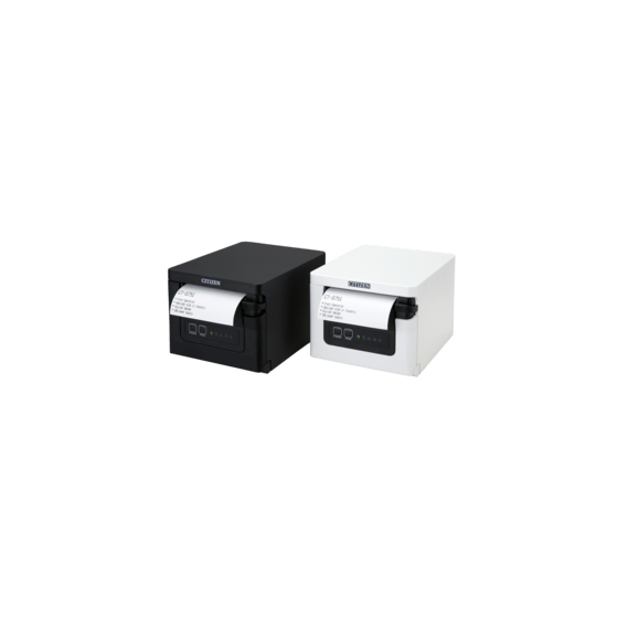 Citizen CT-S751, USB, BT (iOS), 8 pts/mm (203 dpi), massicot, noir