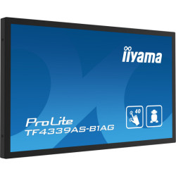 iiyama ProLite TF4339ASB1AG, capacitif projeté, 4K, USB, RS232, Ethernet, Android, en kit (USB), noir