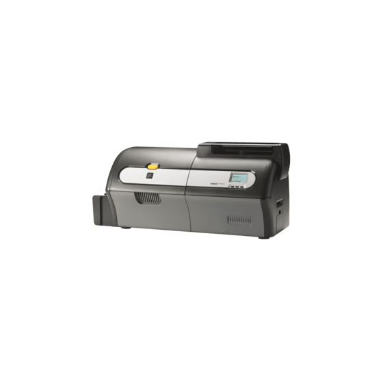 Zebra ZXP Serie 7, Extended Output Hopper, deux faces, 12 pts/mm (300 dpi), USB, Ethernet, encodeur magnétique