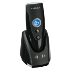 Datalogic RIDA DBT6420, BT, 2D, en kit USB, noir avec support