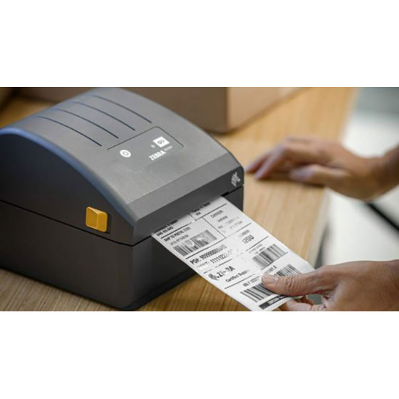 Zebra ZD230, 8 pts/mm (203 dpi), EPLII, ZPLII, USB, Ethernet, blanc (ZD23W42-D0EC00EZ)