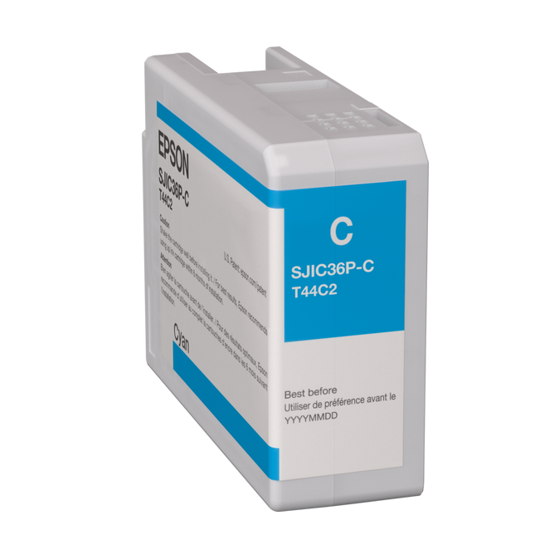 Cartouche d'encre pour série C6000 (cyan) SJIC36P(C)