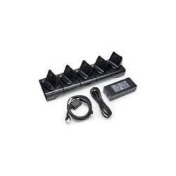 Station de recharge Zebra, 5 emplacements, (UE) (CRD-MPV-5SC2EU1-01)