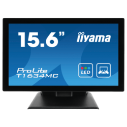 iiyama ProLite T16XX, 39,6 cm (15,6''), capacitif projeté, 10 pts, Full HD, USB, en kit (USB), noir