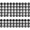 Ensemble de numérotation Addimat (21-30) (65.021)