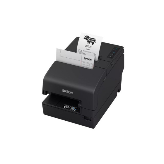 Epson TM-H6000VI, massicot, MICR, USB, poweredUSB, Ethernet, OPOS, ePOS, noir
