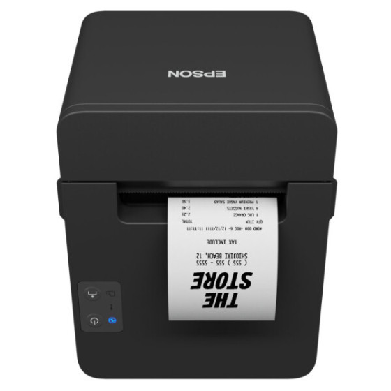 Epson TM-T20IV, Noir (POS printer), massicot, USB, RS232, Ethernet