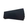 Evolis plastic cards, black, long, 500 pcs.