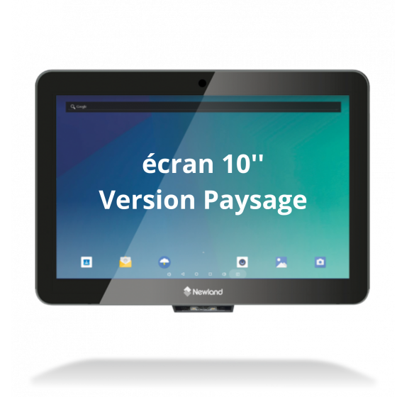 Newland NQuire 1000 Manta III, 4G, PoE, Landscape, 2D, 25,4 cm (10''), GPS, USB, USB-C, BT, Ethernet, WiFi, Android