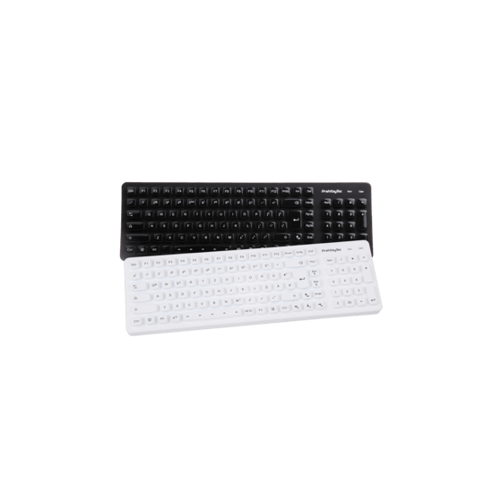 PrehKeyTec SIK 2500, disposition US, alpha, USB, noir