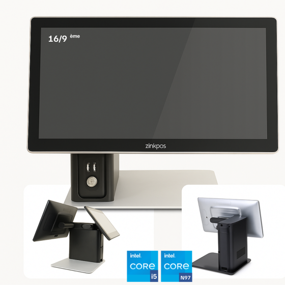 Modèle ZinkPOS Z100 POS, TPV Écran tactile 15,6 pouces