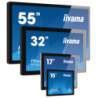 iiyama ProLite open-frame LCDs, 54,6 cm (21,5''), capacitif projeté, 10 pts, Full HD, USB, en kit (USB), noir