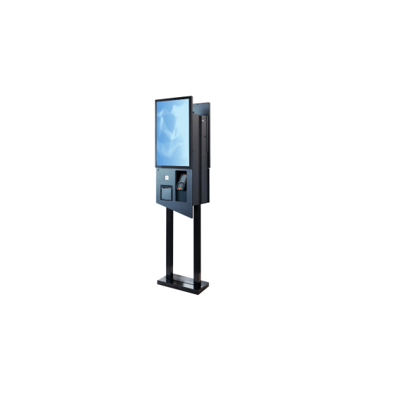 Borne Kwartz KIOSK 27’’, i3 -7100U, version double écran sur pied