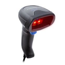 Datalogic QuickScan Lite QW2520, 2D, en kit USB, spiralé, noir