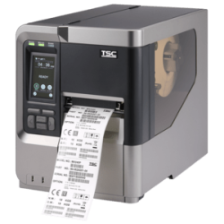 TSC MX240P, 8 pts/mm (203 dpi), ré-enrouleur, HTR,