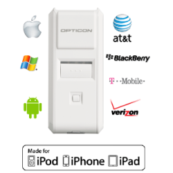 Opticon OPN-4000i, Porte clef laser blanc