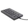 PrehKeyTec SIK 21, num., USB, noir