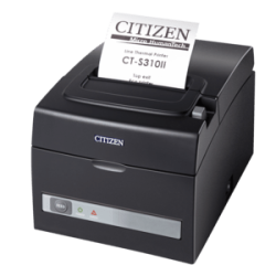 Citizen CT-S310II, double IF, 8 pts/mm (203 dpi), massicot, noir