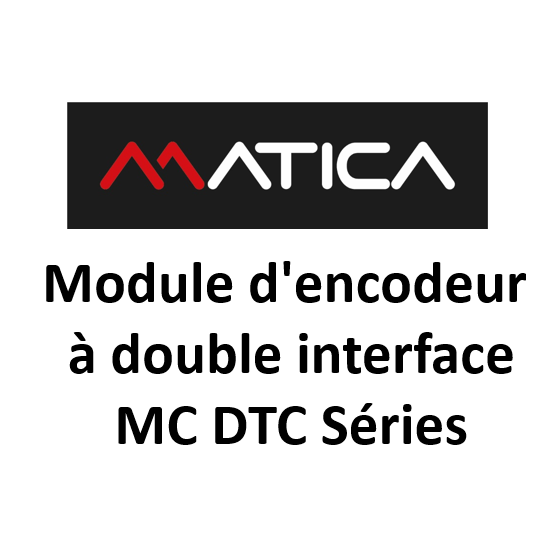 Module d'encodeur à double interface pour MC310