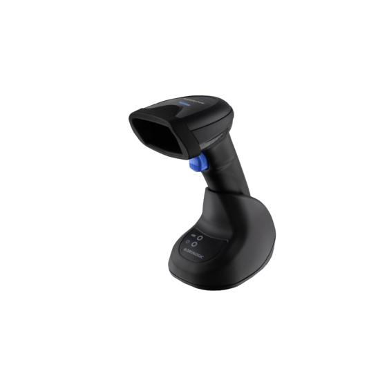 Datalogic QuickScan QBT2500, BT, 2D, avec câble USB, noir et station d'accueil