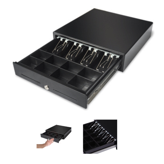 Solucash 410 un tiroir-caisse robuste, sécurisé et économique