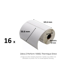 16 x rouleaux d'étiquettes...