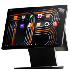 SUNMI D3 Pro, SUNMI OS, 39,6 cm (15,6''), capacitif projeté, 10 pts, Full HD, USB, BT (BLE, 5.0), Ethernet, WiFi, Android, noir