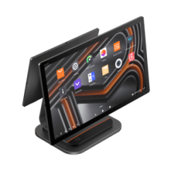 SUNMI T3 PRO, NFC, 39,6 cm (15,6''), Full HD, USB, USB-C, BT (BLE), Ethernet, WiFi, noir, orange