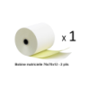 1 x Bobine matricielle 76x70x12 - 2 plis