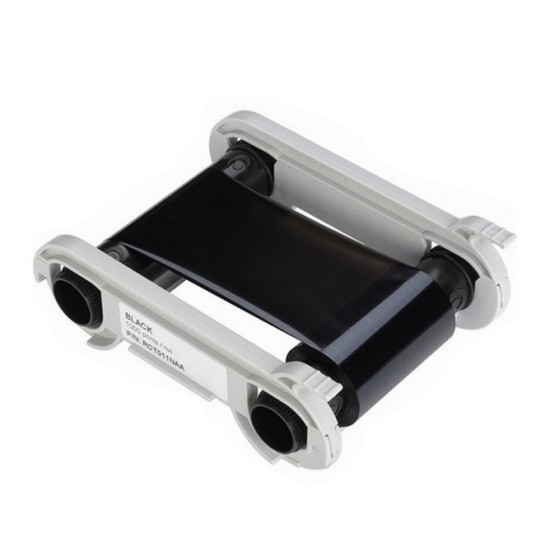 Ruban Evolis Noir jusqu'à 500 cartes pour : Badgy200,