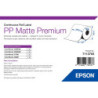 1 x Rouleau d'étiquettes Epson PP Matte Premium, continu, synthétique, 55 m, largeur 105 mm