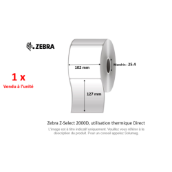 1 x rouleau d'étiquettes...