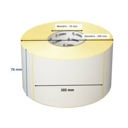 1 x rouleau d'étiquettes...