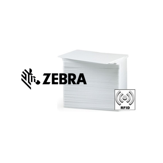 100 x cartes plastique Zebra PVC, UHF, RFID