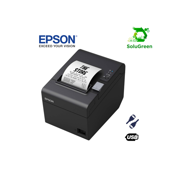 Epson TM-T20III version EU, USB, Ethernet, noir, Matériels déballés